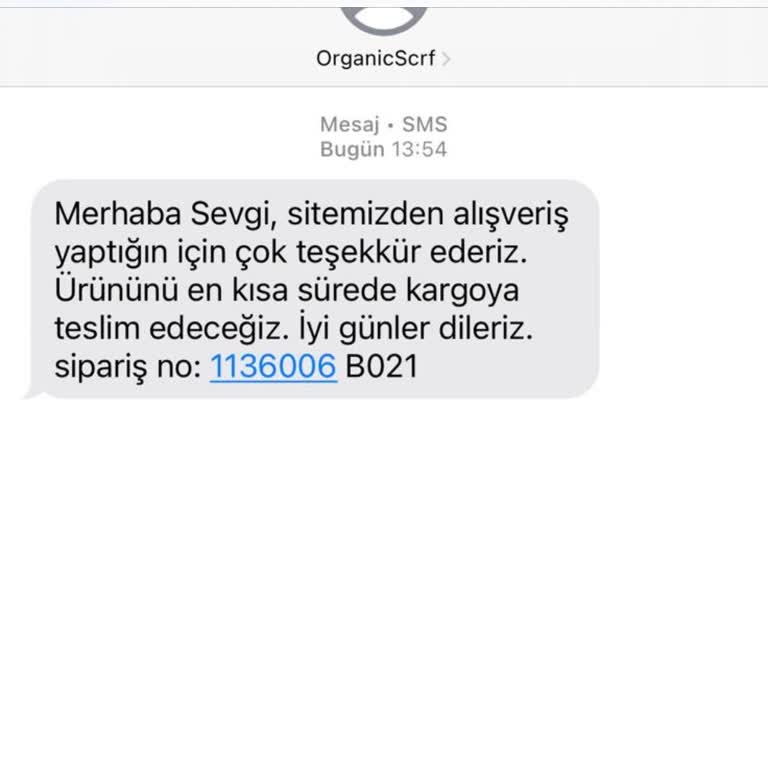 Organic Scarfs Şal Siparişi 15 Gün Geçmesine Rağmen Gönderilmedi, İade Talebi!