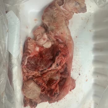 Kuzu Gerdan Etinde Karışık Et Parçaları Ve İade Talebi