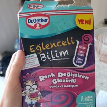 Renk Değiştiren Cupcake Karışımının Poşeti Boş Çıktı