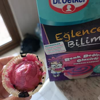 Renk Değiştiren Cupcake Karışımının Poşeti Boş Çıktı