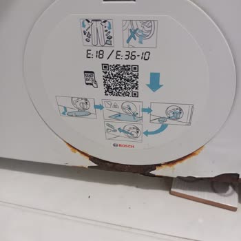 Garanti Süresi İçinde Paslanan Bosch Çamaşır Makinesi İçin Ücretsiz Parça Değişimi Ve Ücret İadesi