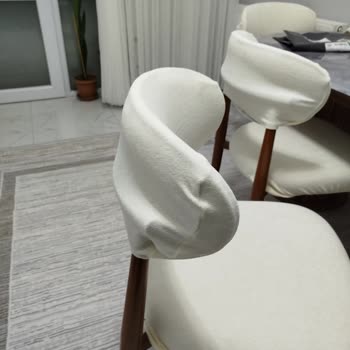 Şahanev Tekstil Kılıfların Lastikleri Gevşek, Sandalyeye Tam Oturmuyor