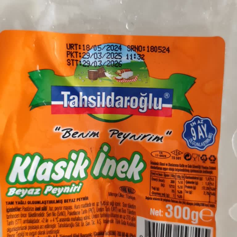 Migros’ta Satın Alınan Tahsildaroğlu Beyaz Peynirinde Rahatsız Edici Koku Ve Değişim Talebi