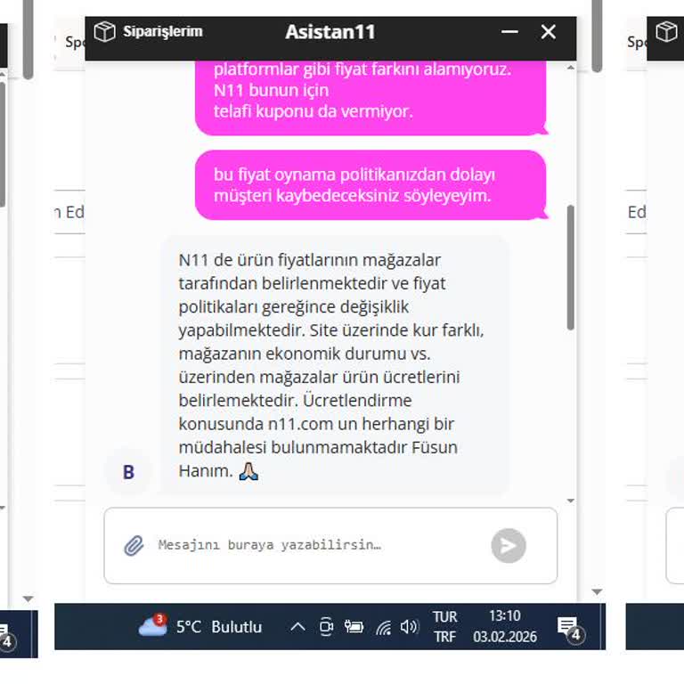 N11'de Fiyat Oynaması Ve Müşteri Temsilcilerinin Yanıtsızlığı