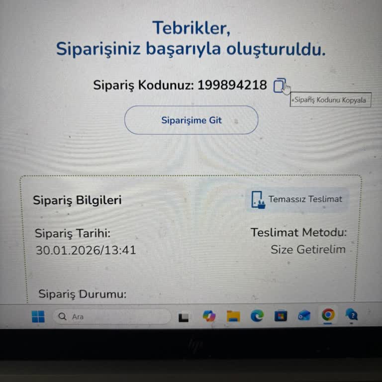Hoover Kurutma Makinesi Teslim Edilmedi, Depoya İade Edildi Ve Bilgilendirme Yok