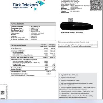 Ek Telefon Faturası Görünmediği İçin Yanlış İcra İşlemi Ve Acil Çözüm Talebi