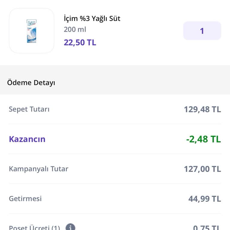 Getir Siparişimin Teslim Edildi İşaretiyle Gelmemesi Ve İade Beklemesi