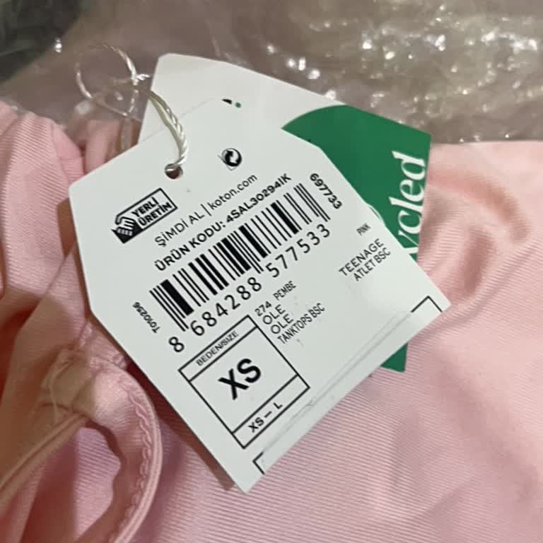 L Beden Siparişine XS Ürün Gönderilmesi