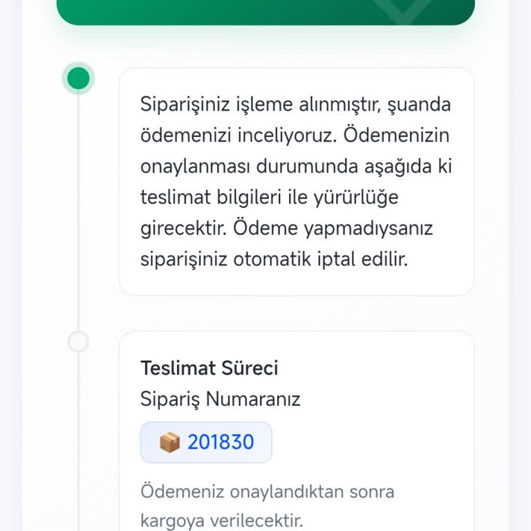 İletişimsiz Kargoya Verilmeyen Sipariş Ve Acil İade Talebi