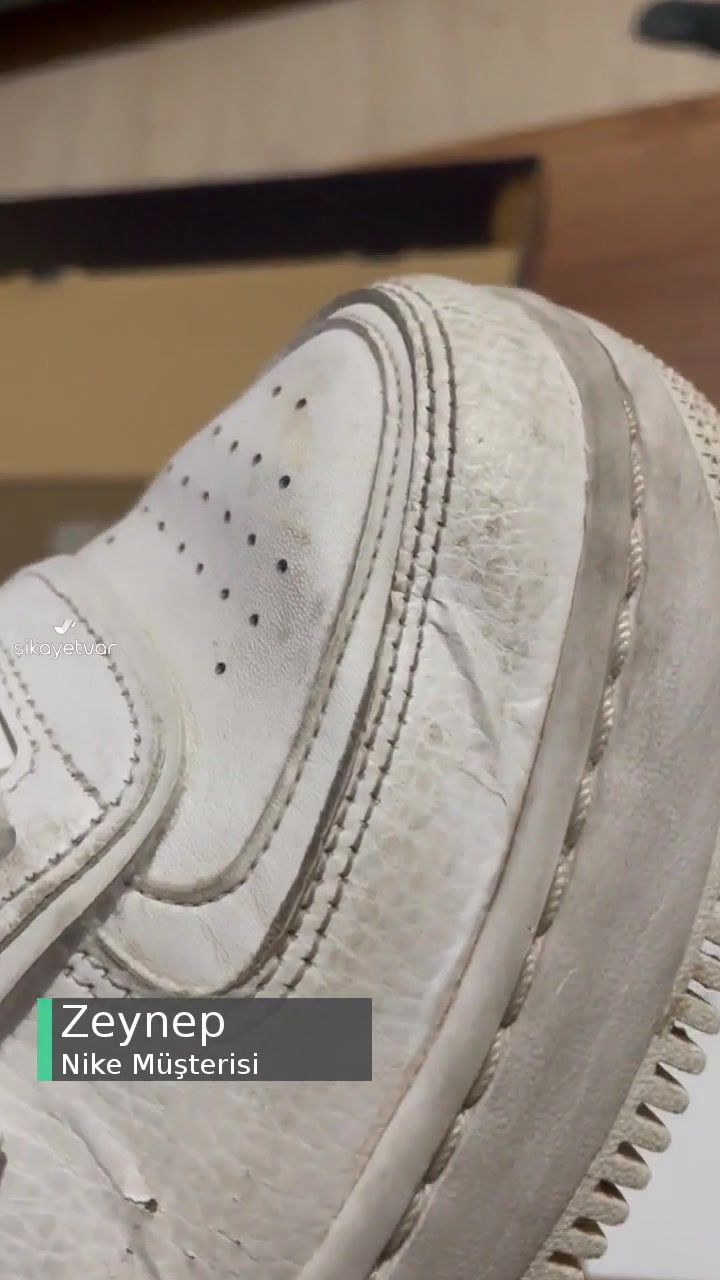 Nike Air Force Shadow Ayakkabı Şikayeti videonun kapak resmi