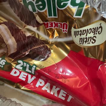 Şok Market’ten Aldığım Ülker Halley Paketi İçinde Bir Adet Eksik