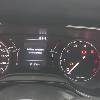 Fiat AdBlue Sistemini Kontrol Edin Uyarısı Alıyorum!