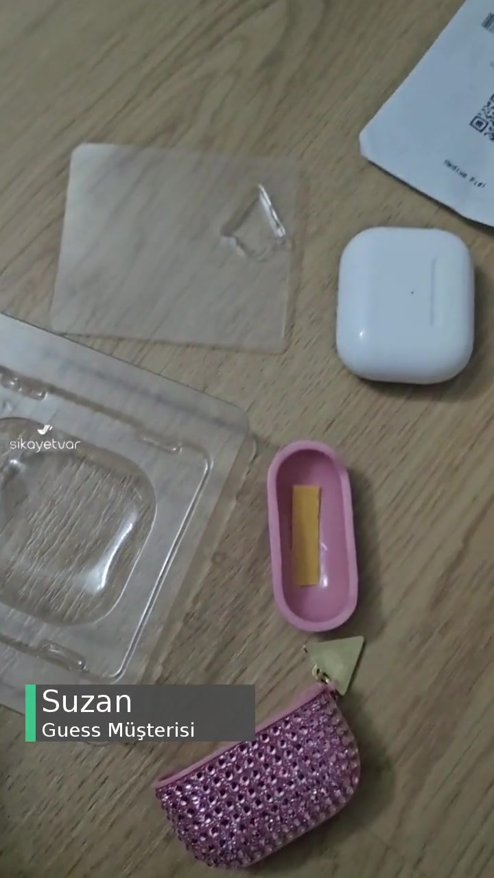 Guess Airpods Kılıf Kapağı Üretim Defosu Mağduriyetim videonun kapak resmi
