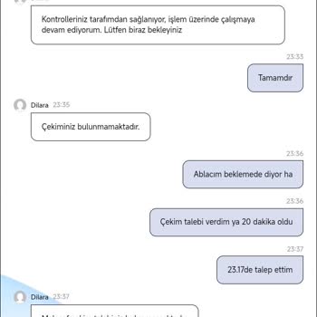 Para Çekim Taleplerinin Açıklamasız Reddedilmesi Ve Destek Sorunu