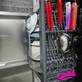 Siemens IQ300 Bulaşık Makinesinde Kirli Tabaklar Ve Servis Ücreti