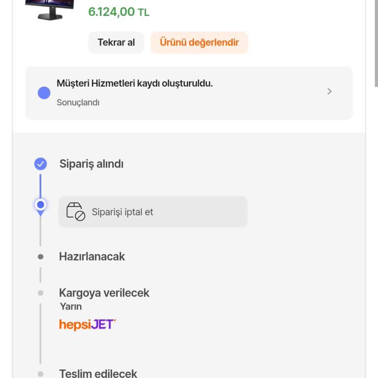 Kusurlu Monitör Değişiminde Uzun Bekleme Ve Müşteri Hizmetlerinin İhmali