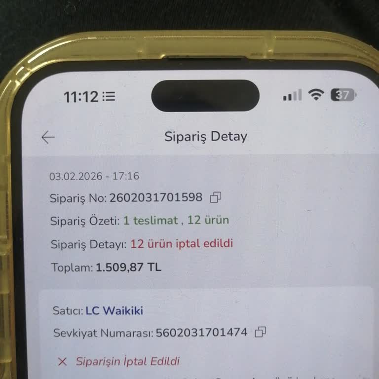 İndirimli Siparişlerim Bildirimsiz Ve Haksız Şekilde İptal Edildi