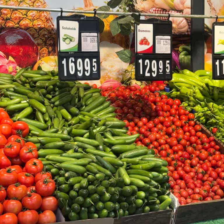 Sebze Fiyatlarındaki Aşırı Zamlar Özkuruşlar Erenköy Şubesinde Mağduriyet Yaratıyor