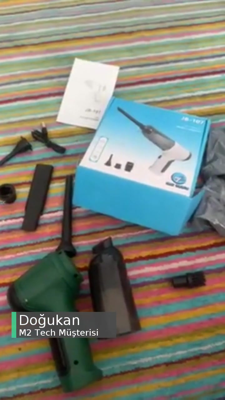 M2 Tech Oto Süpürge Siparişi videonun kapak resmi