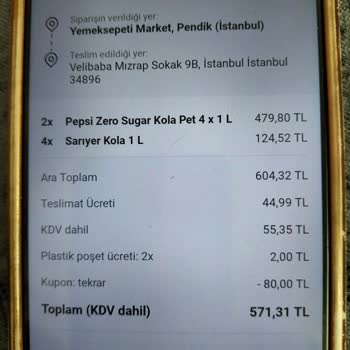Kampanya Uygulanmadığı İçin İade Talebi