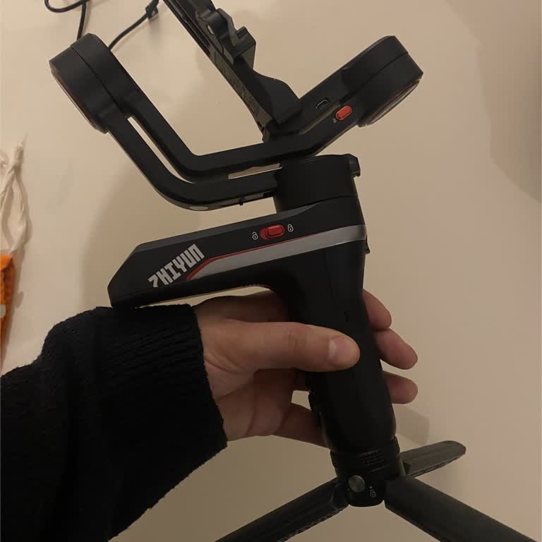 Fujifilm Cámara y Gimbal incompatibles causa incomodidad