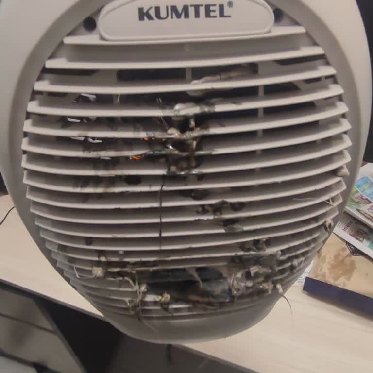 Kumtel Fanlı Isıtıcı Alev Aldı, İş Yerinde Güvenlik Riski Ve Ücretsiz Değişim Talebi