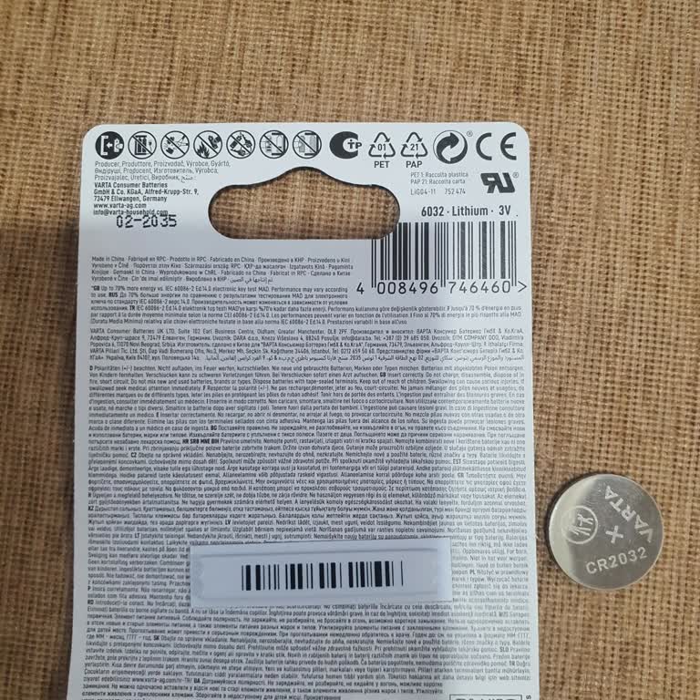 Varta Pilleri Cr2032 Pillerde Çalışmama Sorunu Markaya Güveni Zedeliyor