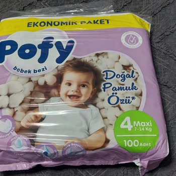 Ekonomik Paket Pofy 4 Numaralı Bebek Bezinde Kalitesiz Doku Ve Sızıntı Sorunu