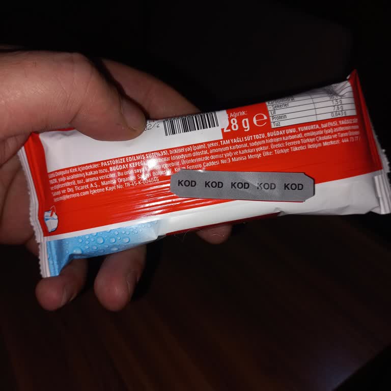 Kinder Süt Dilim Ambalajındaki “Kindar” Kodunun Amacı Açıklanmalı