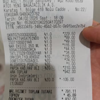 A101 Mağazasında Gıda Reyonlarına Sokak Hayvanlarının Girişi