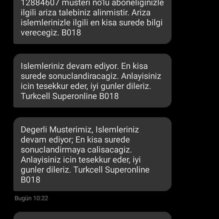 Kurulum Sonrası İnternet Yok Ve Yanıltıcı SMS Bildirimi