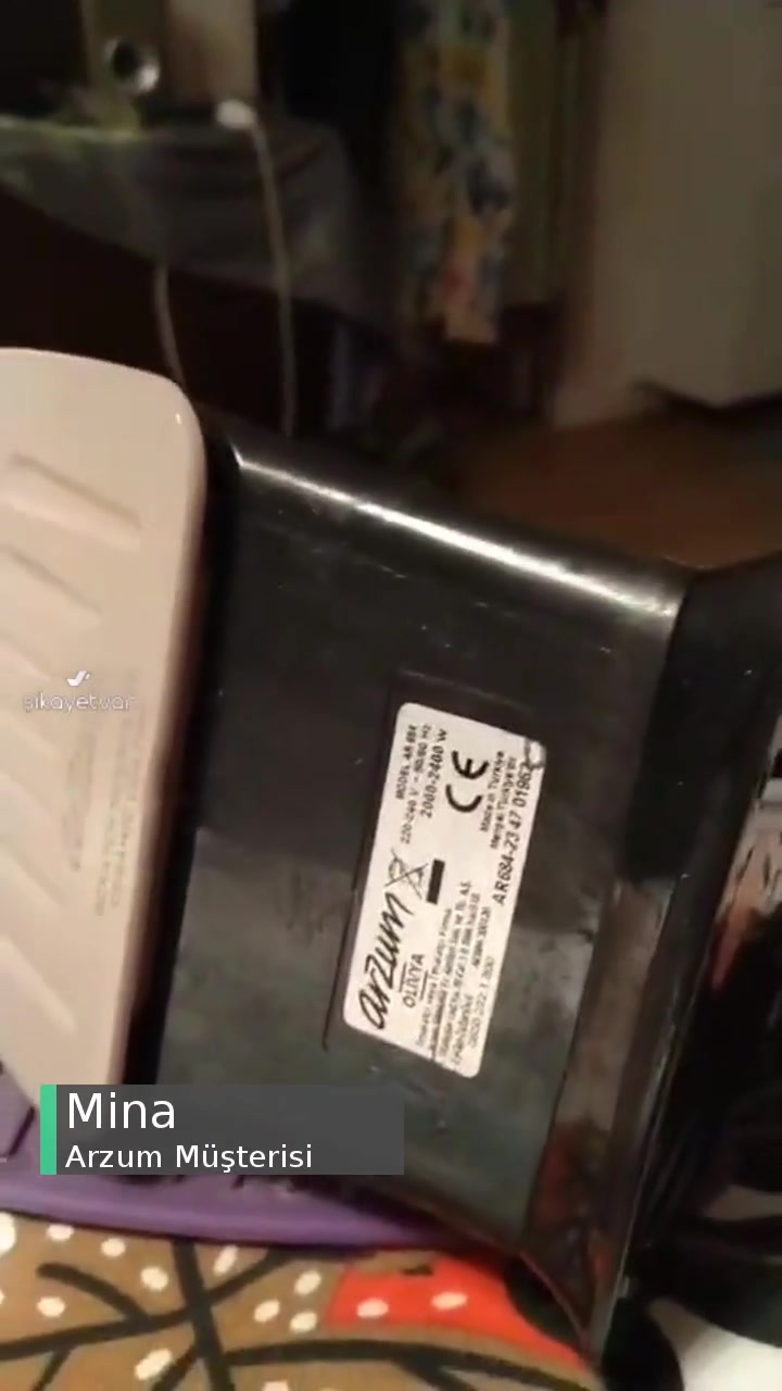 Arzum Ütü Kullanılamaz Hale Geldi! videonun kapak resmi