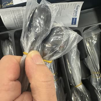 Korkmaz Çatal Bıçak Kaşık Takımı Renk Atması