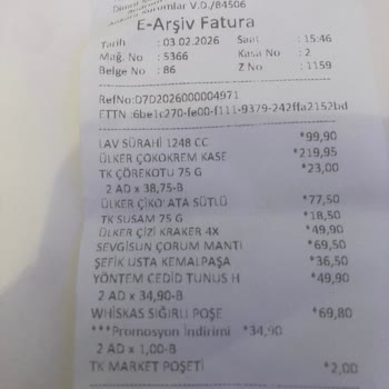 Tarım kredi market Şikayeti