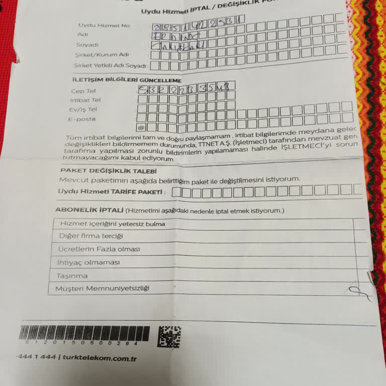 İade Edilen Cihaz Ve Kart İçin Haksız Ücret Talebi