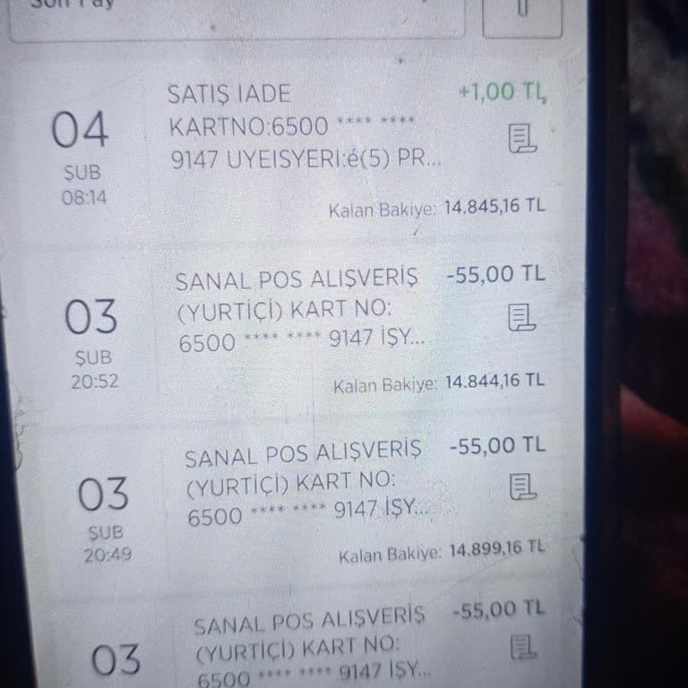 Ziraat Bankası Hesabımdan Yetkisiz Çekilen 165 TL İçin İade Ve Güvenlik İncelemesi Talebi