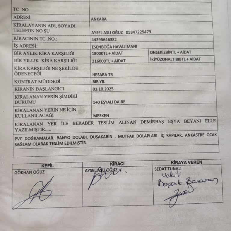 Başak Emlak’tan Kiracı Ödemesinin Tam Olarak Transfer Edilmemesi