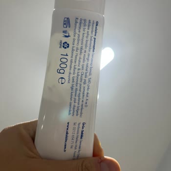 Oksizinc Natürel Balık Yağı Krem Tüpünün Ortası Boş Çıktı