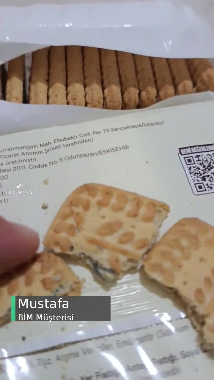 BİM Yaşam Marka Bisküvinin İçerisinde Ne Olduğu Belli Olmayan Madde Var videonun kapak resmi