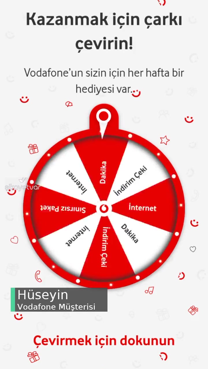 Vodafone Hediye Çarkı Sorunu videonun kapak resmi