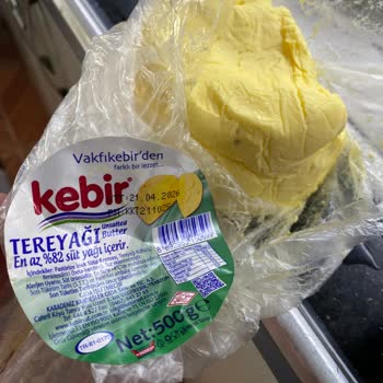 Kebir Tuzsuz Tereyağında Plastik Parça Ve Cevapsız Şikayet