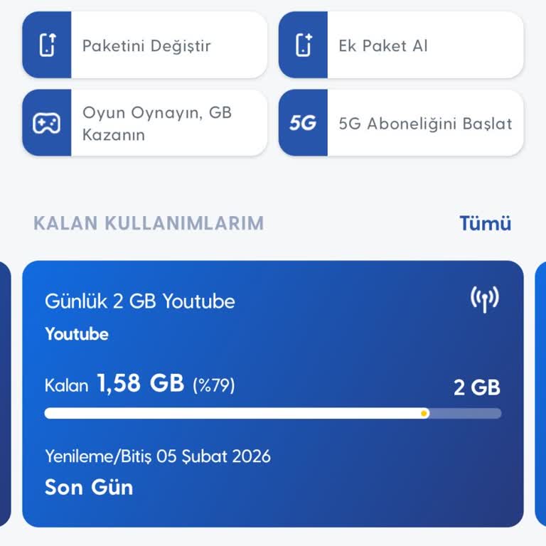 YouTube'da Hediye İnternet Kullanılmadı, Ana Paketten Veri Düşümü