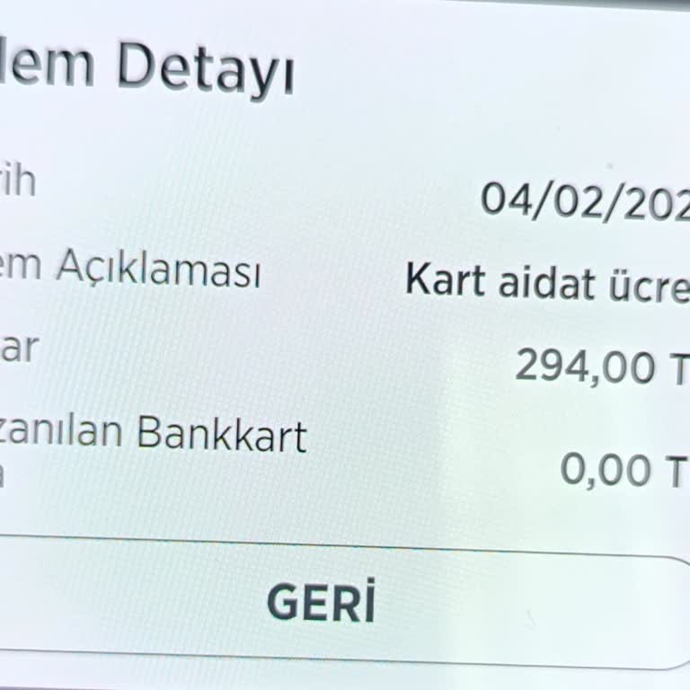 Açık Rıza Olmadan Kart Aidatı Kesintisi Ve İadesi