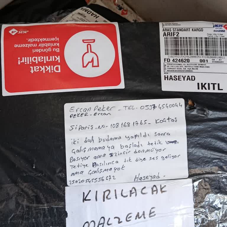 Aras Kargo’nun Yanlış Adrese Teslimatı Ve Bilgi Vermeden İadesi