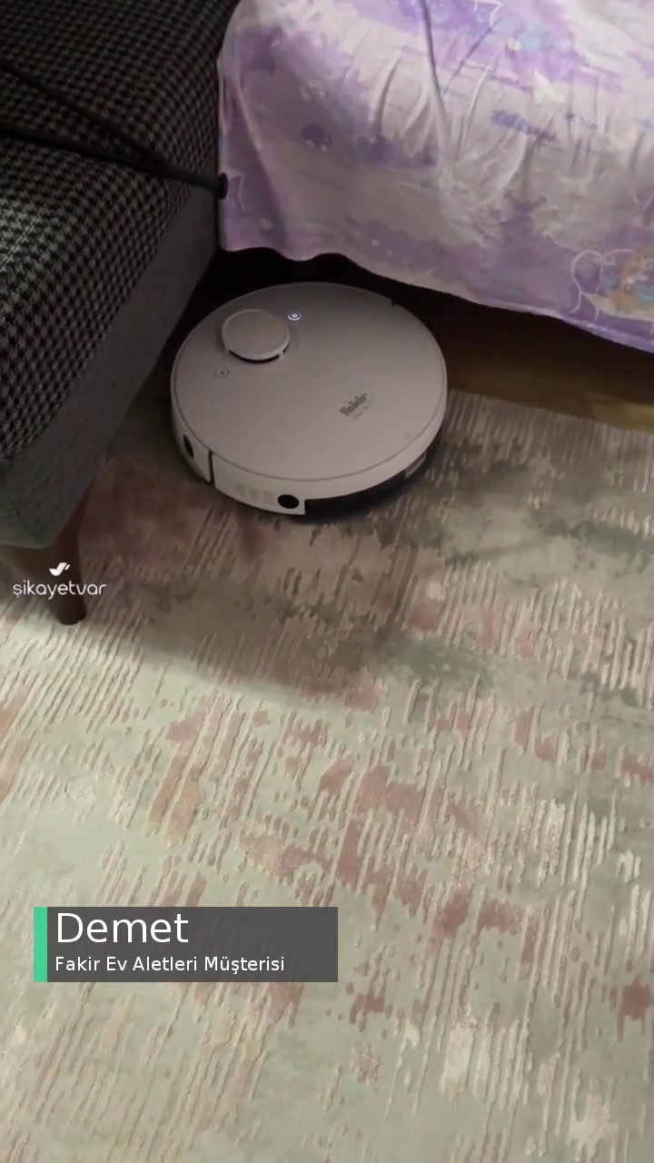 Fakir Robot Süpürge Tekerlek Kayması Hatası! videonun kapak resmi