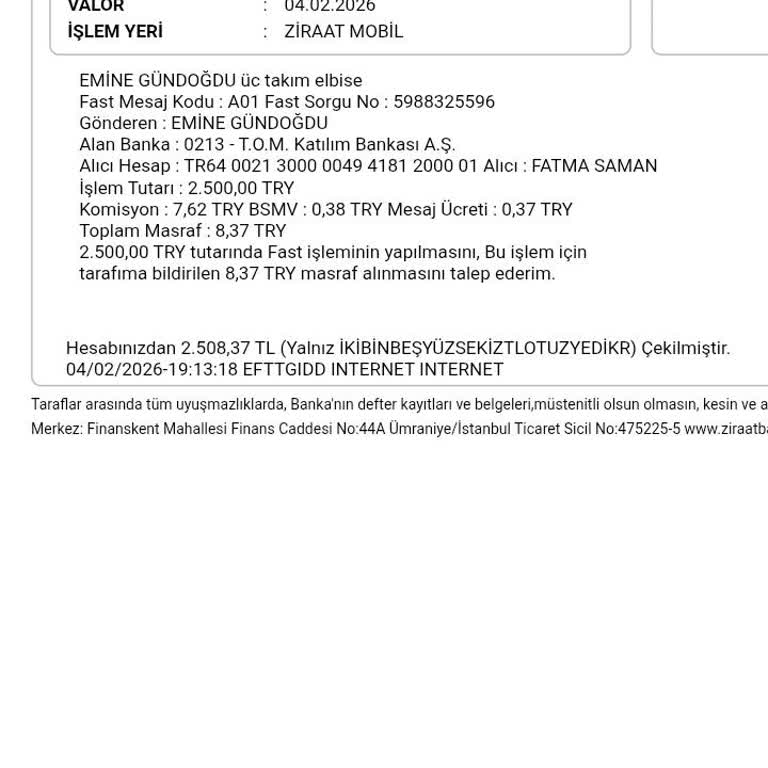 İade Edilmemiş 2500 TL Ve Gönderilmeyen Takım Elbiseler İçin Acil Çözüm Talebi