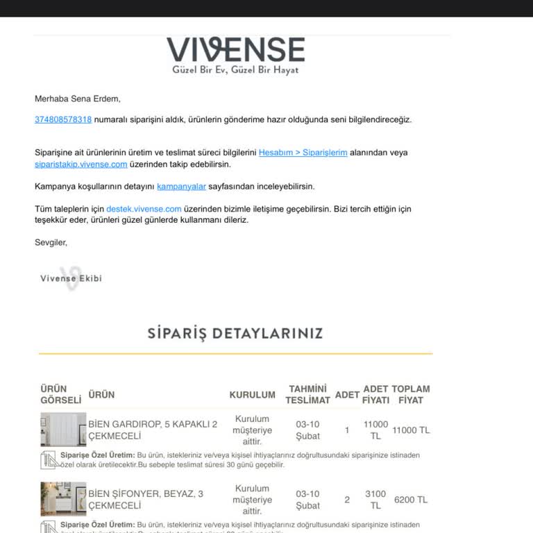 Teslimat Gecikmesi Ve Müşteri Hizmetleri İletişim Sorunu
