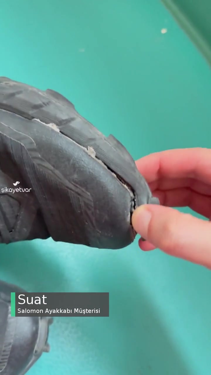 Salomon Alpha Cross 5 Kalıbından Çıkıyor Yapışkanı Bitik Durumda! videonun kapak resmi