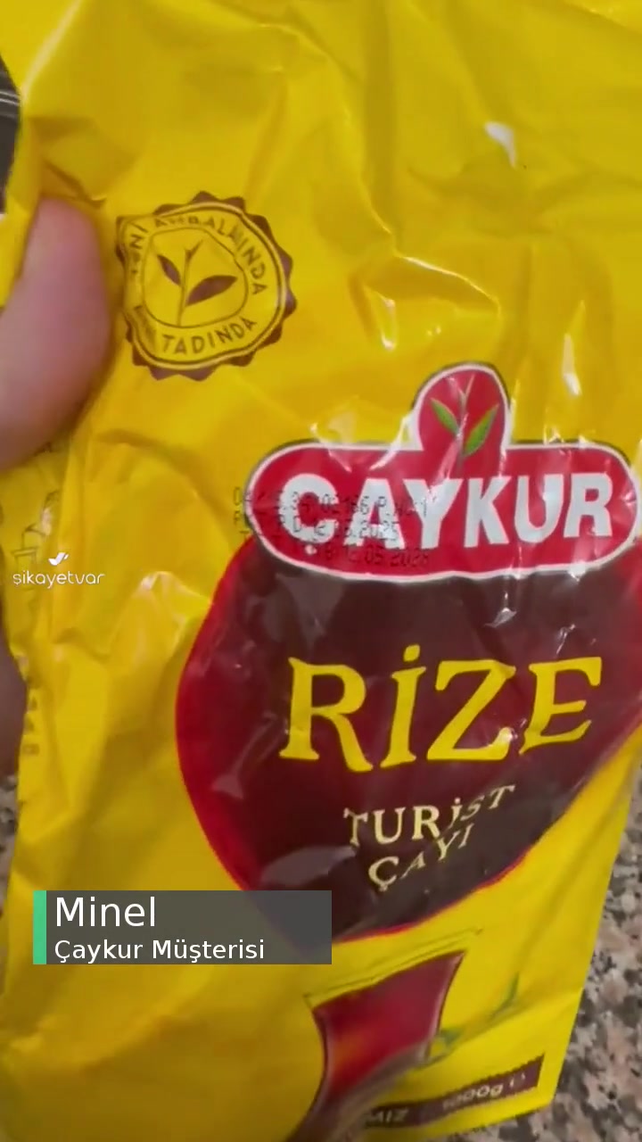 Çaykur Rize Çay Paket İçinde Topaklanma! videonun kapak resmi
