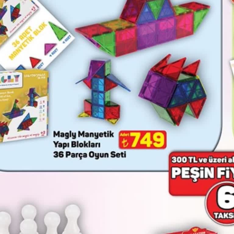 A101 Kataloğunda Görülen Manyetik Bloklar Mağazalarda Bulunamadı